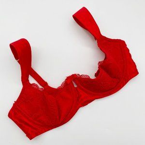 Cacique Lace Balconette Underwire 36DD Bra